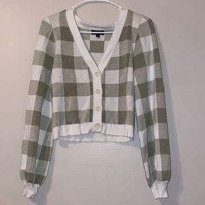 Green Checkered, long sleeve
